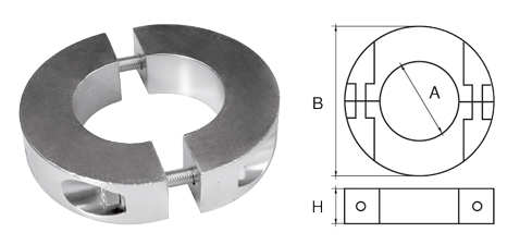 Magnesiumanode F&uuml;r &Oslash;30mm Welle, Ringf&ouml;rmig - 077619 1 19 - 9077951