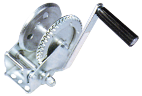 Verzinkte St&auml;hlerne Winde 4.1:1 & 8.1:1, Zugkraft 820kg, 2-Gang Mit Abnehmbare Kurbel - 078002 72dpi 2 - 9078003