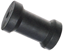Kielrolle, L=102mm, Bohrung 10mm (Gegossenem Gummi) - 078021 72dpi - 9078021