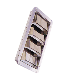 Niro L&uuml;ftungblech 'Louvre', 240x90x29mm (Einbauma&szlig;e), 265x112mm (Au&szlig;enma&szlig;e) - 078130 72dpi - 9078130