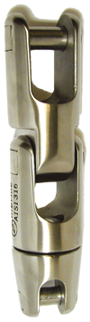 Niro Ankerketteverbindungsglied, A=118mm, B=14mm, C=9mm, D=38mm, E=22mm (Doppelt Wirbelnd Modell, Bis 850kg) - 078385 72dpi - 9078385
