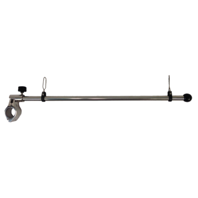 Niro Flaggenstock, L=450mm, Voor Montage Op Railing &Oslash;25mm - 078390 - 9078390