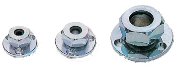 Messing-Verchromte Wasserdichte Kabeldurchf&uuml;hrung, Kabel &Oslash;19mm (6-Kantmutter) - 078475 72dpi - 9078475