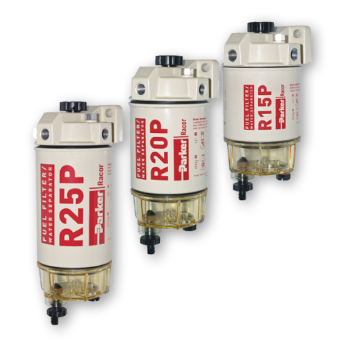 Racor Spin-On Filter Mit Wasserseparatoren Und Klarsichtbeh&auml;lter, Modell 215r30 New 200 Series - 079001 72dpi 2 - 9079001