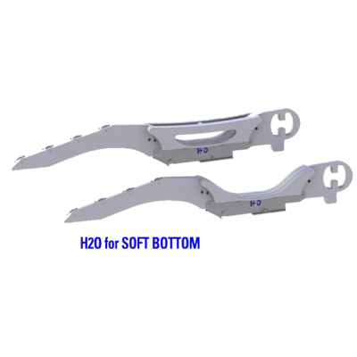 Hurley H2o Davit System 36" Mount Soft Bottom Mit Fu&szlig;platte Zur Dauerhaften Befestigung An Der Badeplattform - 084626 72dpi - 9084626