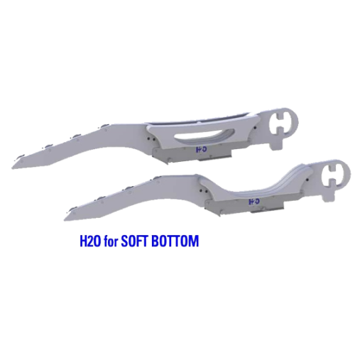 Hurley H2o Davit System 36" Mount Soft Bottom Mit Fu&szlig;platte Zur Dauerhaften Befestigung An Der Badeplattform - 084626 72dpi - 9084626