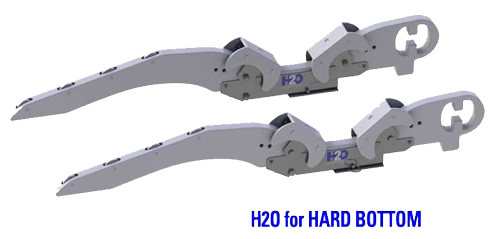 Hurley H2o Davit System 36" Mount Hard Bottom White W / Fu&szlig;platte Zu Perm.mount Auf Badeplattform - 084627 72dpi - 9084627