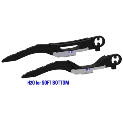 Hurley H2o Davit System 36" Black Mount Soft Bottom Mit Fu&szlig;platte F&uuml;r Die Montage Auf Der Badeplattform - 084926 72dpi - 9084926