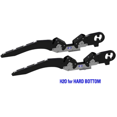 Hurley H2o Davit System 36" Mount Hard Bottom Schwarz Mit Fu&szlig;platte Zu Perm.mount Zu Schwimmen Plattform - 084927 72dpi - 9084927