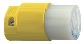 Nema-16a-Ersatz-Kupplung 16a/230v, F&uuml;r Landanschlu&szlig;kabel 9089316/17, Kunststoff, Weiblich, Ip20 - 089310 72dpi - 9089310