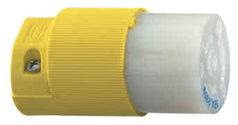 Nema-32a-Ersatz-Kopplung, 32a/230v, F&uuml;r Landanschlu&szlig;kabel (9089326), Kunststoff, Weiblich, Ip20 - 089328 72dpi - 9089328