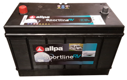 Allpa Sport-Batterie 12v, 105ah - 094107 72 - 9094107