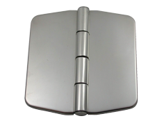 Niro Scharnier Mit Abdeckung F&uuml;r Schrankt&uuml;re, 75x75x2mm - 098116 72dpi - 9098116