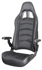 Shockwave Commander Steuerstuhl - hohe R&uuml;ckenlehne Onyx (schwarz) - 10000546 1 - 10000546