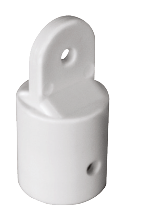 Nylon Scharnierendst&uuml;ck, Rohrseite - 124512 72dpi - 124512