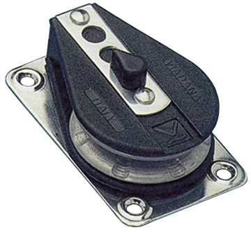 Kunststoff Einscheibenblock Kugelgelagerter Ratschenblock 10mm - 141200 72dpi - 141200