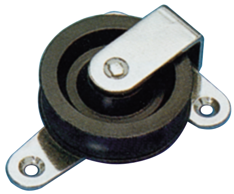 Niro Umlenkblock F&uuml;r Tau 10mm, Scheibe &Oslash;45mm, Bruchlast 300kg - 154000 72dpi - 154000