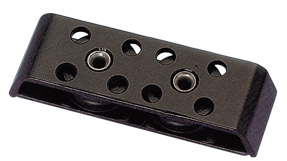 Aluminium Kugelgelagerter Organizer Zweischeiben, 10mm, Scheibe &Oslash;38mm, L=125mm, Bruchlast 800kg - 154500 - 154500
