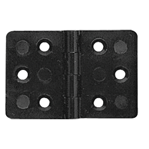 Kunststoffscharnier Polyamid, Rechteckig Schwarz, 60x40mm, 255&deg; - 1616673 72dpi - 1616673