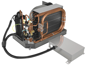 Marine Klimaanlage Modell 12000 - Einzelteile