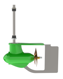 Combi Nautic Lenkbarer POD 3,5 kW XL | 48 VDC - 18300703501xl - 18300703501XL
