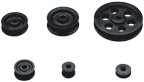 Nylon Scheibe &Oslash;22mm, H=13,2mm, Loch &Oslash;8,2mm - 210100 72dpi - 210100