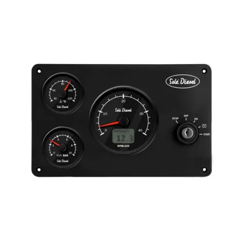 Sol&eacute; Bedienpanel SSG-30 Mini-33/44/55 ETS 12V schwarz - 2263972311ns - 22.63972311NS