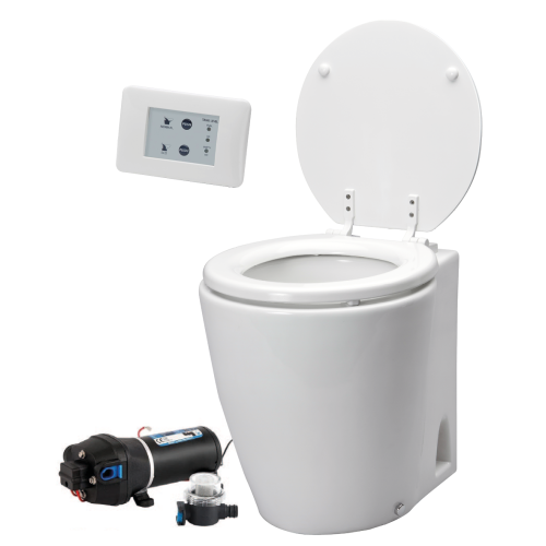 Elektrische Toilette Modell 'Laguna Hydro-Vakuum', 12v/15a - 259027 2 - 259027