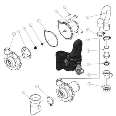 Elektromotor 24v F&uuml;r Laguna Hydro Vakuum & Silent Premium Toilet - 259149 72dpi - 259149
