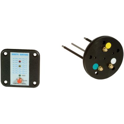 Bedienungspanel F&auml;kalientank Mit Tanksender, 12v/24v, 62x62mm, Mit Led-Anzeige F&uuml;r 3/4-Tank & Voll - 259251 72dpi - 259251