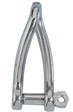 Niro Sch&auml;kel (Gedrehte Form), A=&Oslash;5mm, B=35mm, C=11mm (Bruchlast 830kg) - 283100 72dpi - 283100
