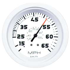 White Domed Drehzahlmesser 0-4000 Umdr./Min. (Diesel) - 31279e 72dpi - 31279E
