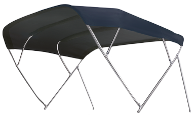 Sonnen-Top Modell 'Fly Inox'; Navy; 270x156x252cm - 380360 4 - 380367
