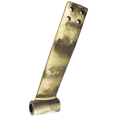 Bronze Wellebock/Montageplatte Mit Neopren-Lagerbuchse, F&uuml;r Welle &Oslash;45mm - 468045 72dpi - 468045