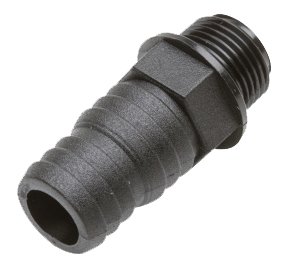 Kunststoff Schauchanschlu&szlig;, 3/8"X16-18mm, Gerade - 482016 - 482016