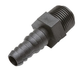 Kunststoff Schauchanschlu&szlig;, 3/8"X10-12mm, Gerade - 482019 - 482019