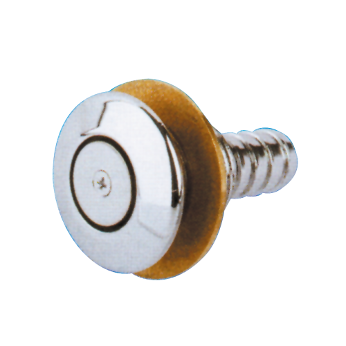 Entl&uuml;ftungsnippel Messing Verchromt &Oslash;16mm, Gerade - 482050 - 482050