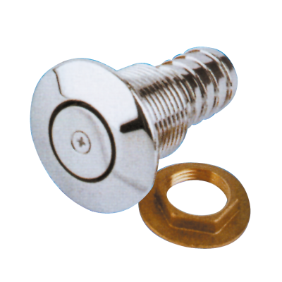 Entl&uuml;ftungsnippel Messing Verchromt &Oslash;19mm, Gerade - 482052 - 482052