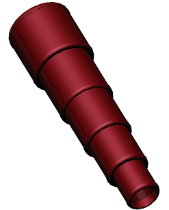 Kunststoff Universal Verlauf F&uuml;r Schlauch &Oslash;32 Bis 60mm - 486227 72dpi - 486227