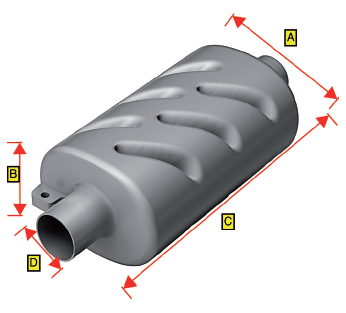 Kunststoff Schalld&auml;mpfer, Schlauchanschlu&szlig; &Oslash;50mm - 486232 72dpi - 486232