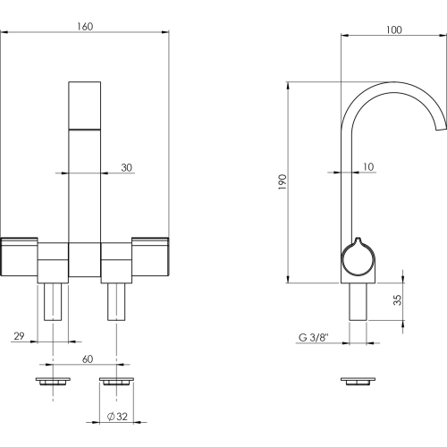 Verchromter Mischhahn - 487098 01 72dpi - 487098