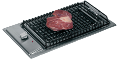 Flush Mount Elektrischer Grill Aus Niro (2400w), 230v, 500x300x55mm - 487196 72dpi - 487196