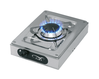 Gaskocher Aufbau, Brenner: 1x Mittel, 210x290x90mm - 487511 72dpi - 487511