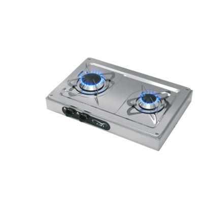 Gaskocher Aufbau, Brenner: 1x Klein/1x Mittel, 440x290x90mm - 487513 72dpi - 487513