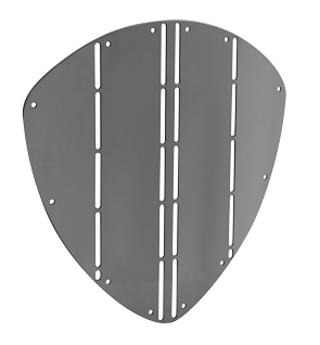 Niro Bugschutzplatte, A=350mm, B=345mm, Triangelf&ouml;rmig - 489310 72dpi - 489310