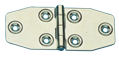 Niro Scharnier, 102x45mm, &Oslash;5mm - 491500 1 1 - 491500