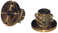 allpa Bronze Klemmflansche, mit Zentrierrand