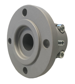St&auml;hlerner Klemmflansch, &Oslash;40mm-Welle, Mitte &Oslash;63,5mm, Lochkreis &Oslash;108mm, 4x &Oslash;11,5mm - 518009 01 72dpi - 518012