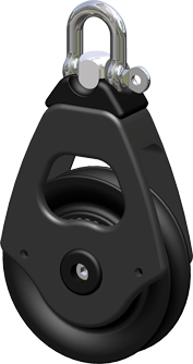 Antal Aluminium Bl&ouml;cke Serie Opf-70, Kugelgelagert, Swivel Bl&ouml;cke - 5400701 72dpi - 5400701