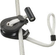 Antal Aluminium Dyna Snatch Block Mit Dyneema Snap Loop, Leine &Oslash;12mm, Arbeitslast 1000kg - 54dbs56 72dpi - 54DBS56